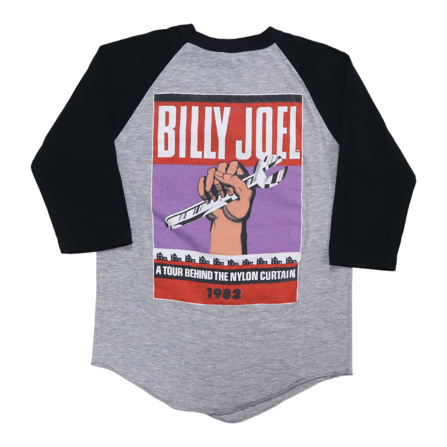 1982 Billy Joel Behind Tour Jersey Shirt