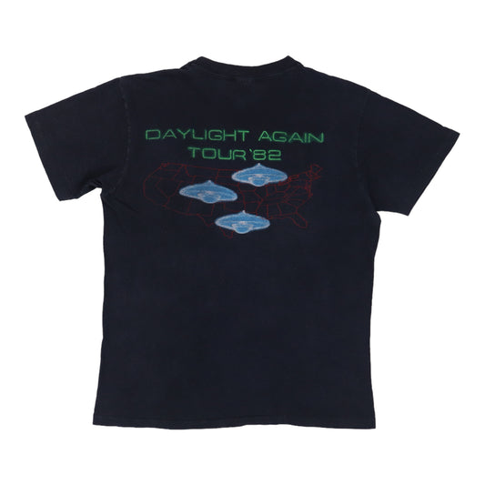 1982 Crosby Stills Nash Daylight Again Tour Shirt Back