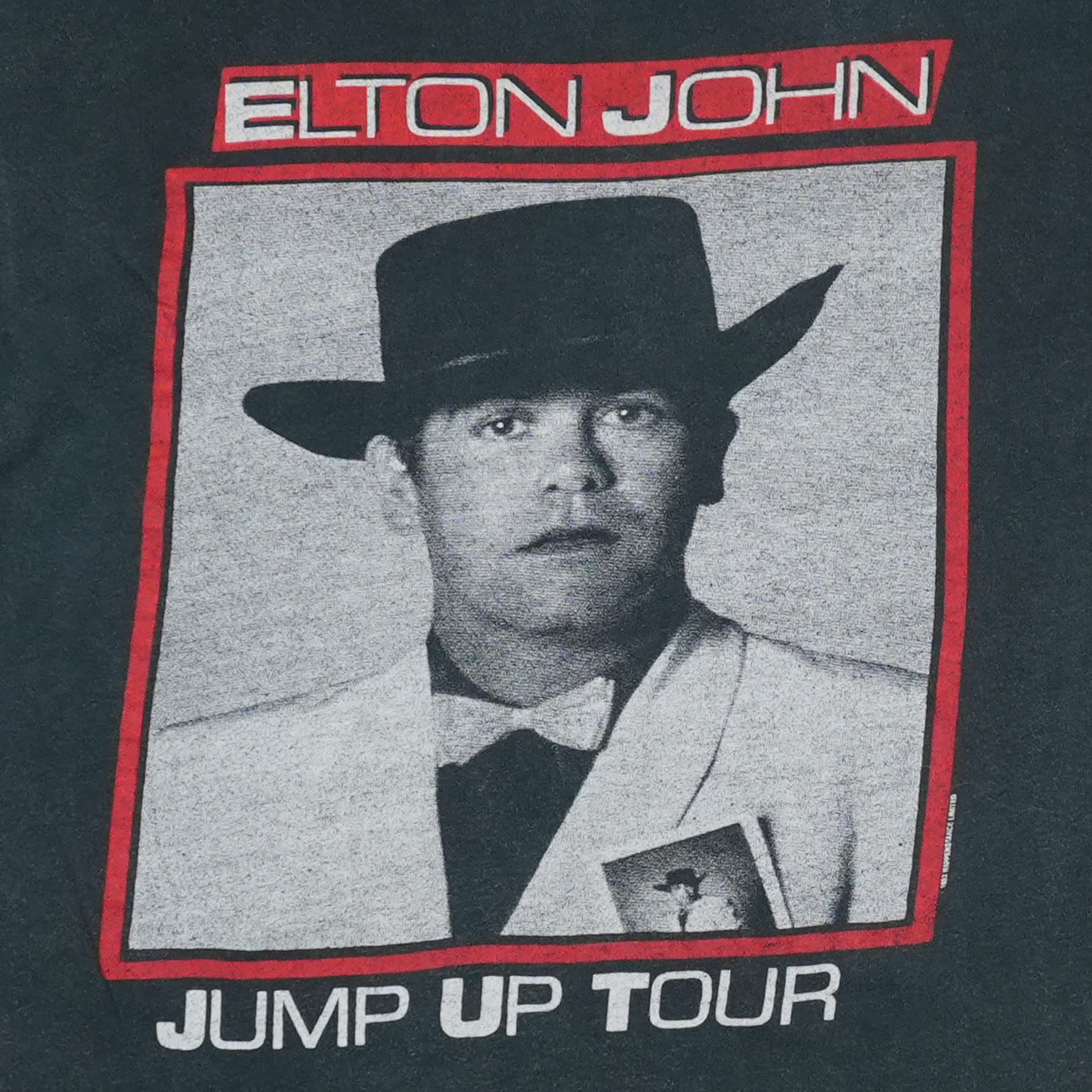1982 Elton John Jump Up Tour Shirt