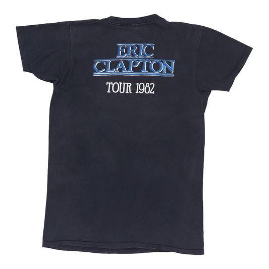 1982 Eric Clapton Tour Shirt Back