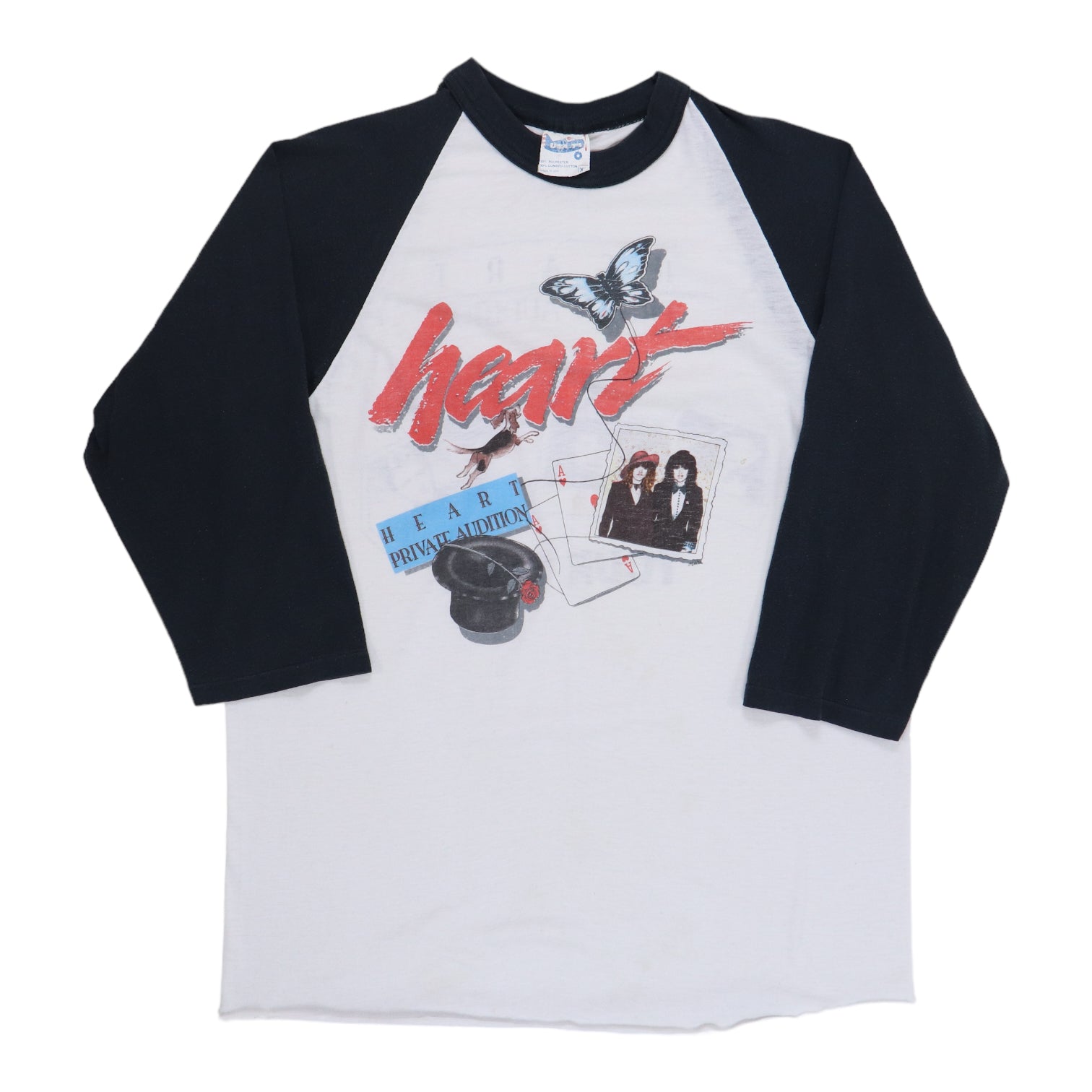 ◆THE MUSEUM VISITOR◆ HEART PRINTED ART JERSEY TSHIRTS BLAC HEART PRINTED ART JERSEY T-SHIRTS (BLACK) : THE MUSEUM VISITOR