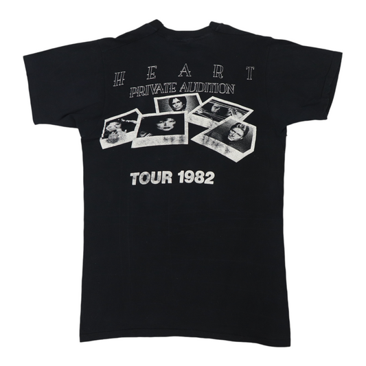 1982 Heart Private Audition Tour Shirt Back