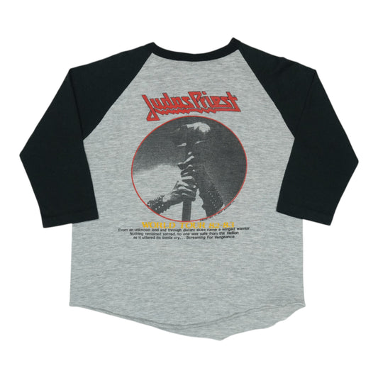 1982 Judas Priest Screaming For Vengeance Tour Jersey Shirt Back