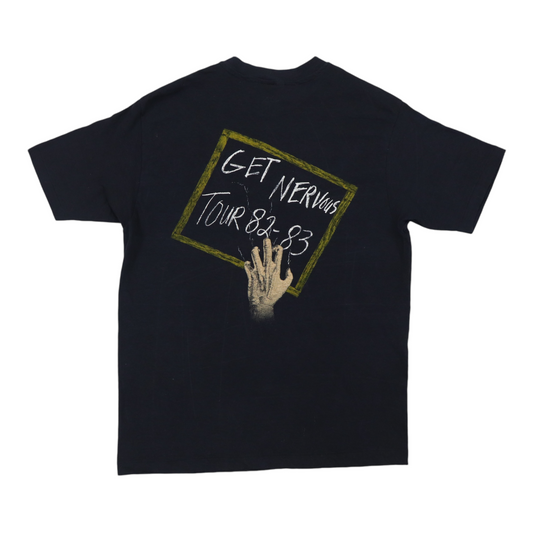 1982 Pat Benatar Get Nervous Tour Shirt Back