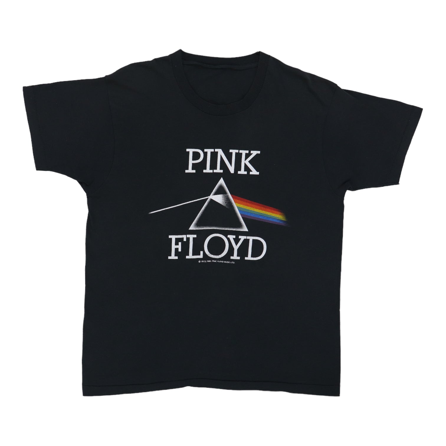 ミュージシャン 1982 Pink Floyd DSM T shirt 1982 Pink Floyd Dark Side Of The Moon Shirt | Authentic Vintage