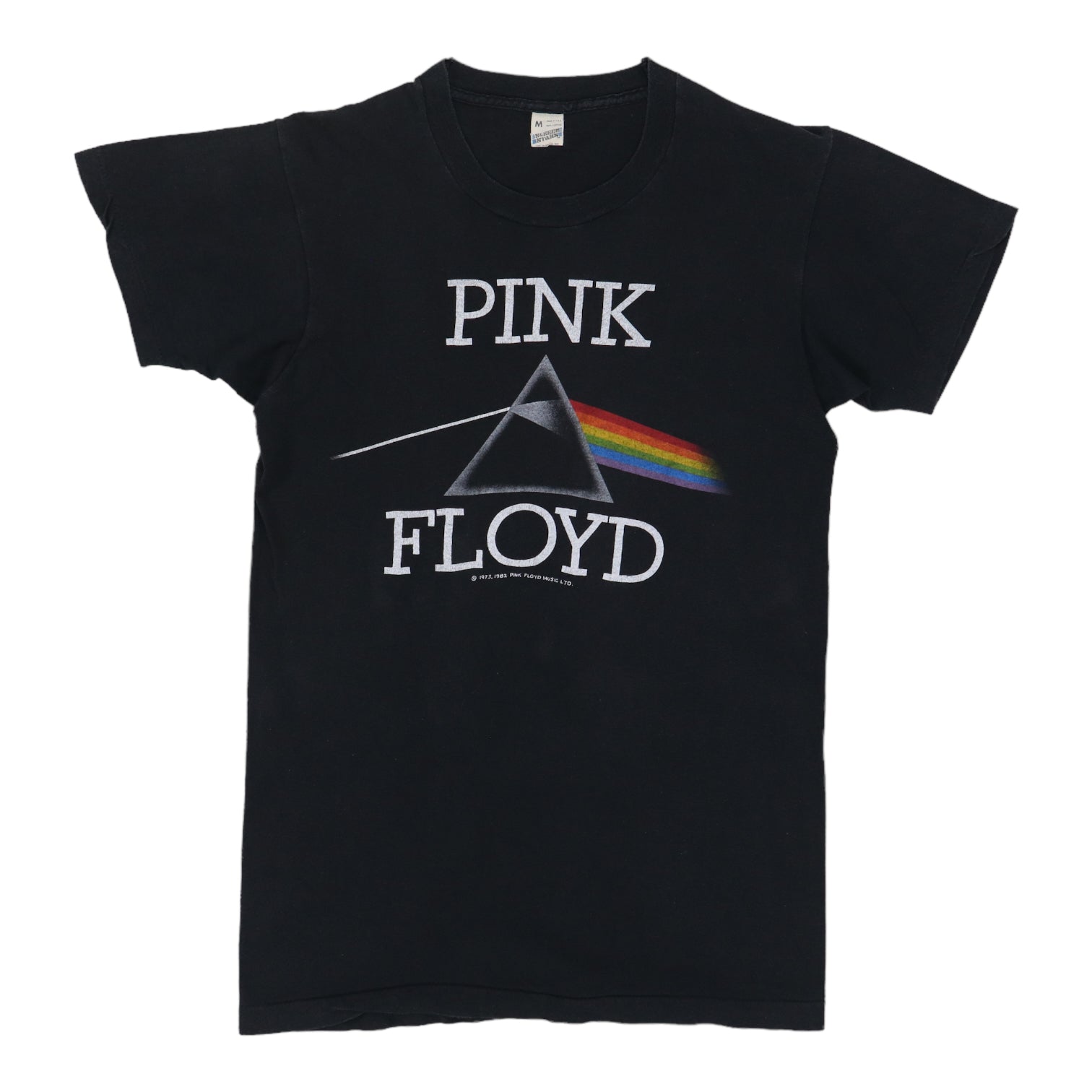 ミュージシャン 1982 Pink Floyd DSM T shirt 1982 Pink Floyd Dark Side Of The Moon Shirt | Authentic Vintage