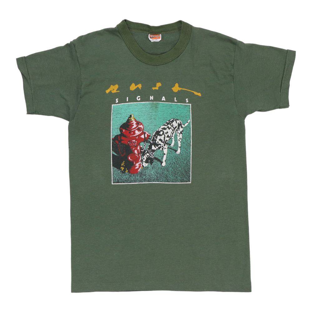 1982 Rush Signals New World Tour Shirt