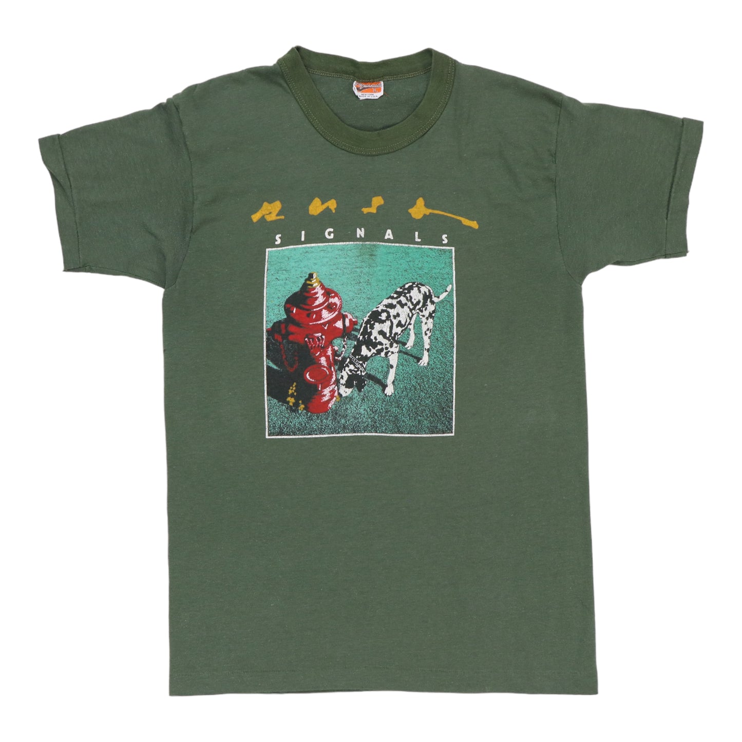 1982 Rush Signals New World Tour Shirt