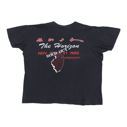 1982 Rush Signals Tour Shirt Back