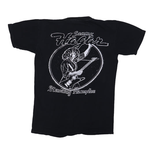 1982 Sammy Hagar Standing Hampton Concert Shirt Back