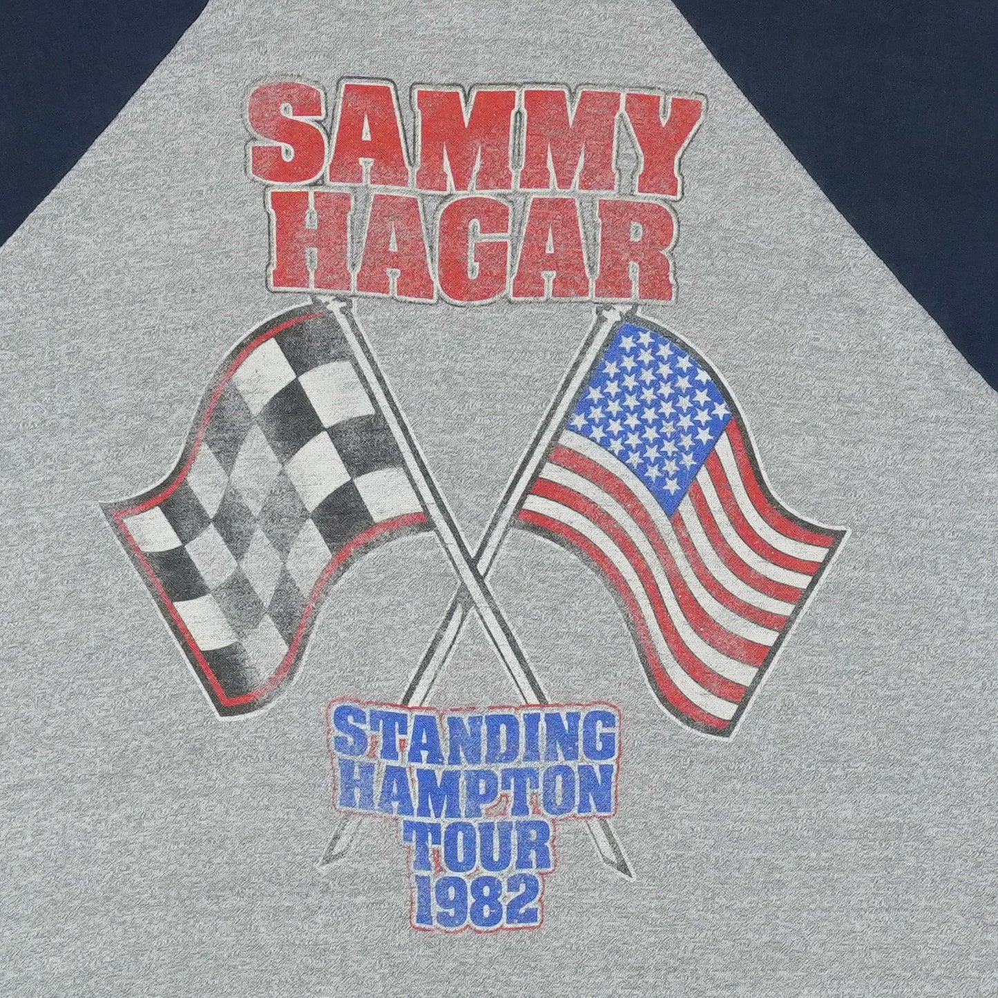 1982 Sammy Hagar Standing Hampton Tour Shirt