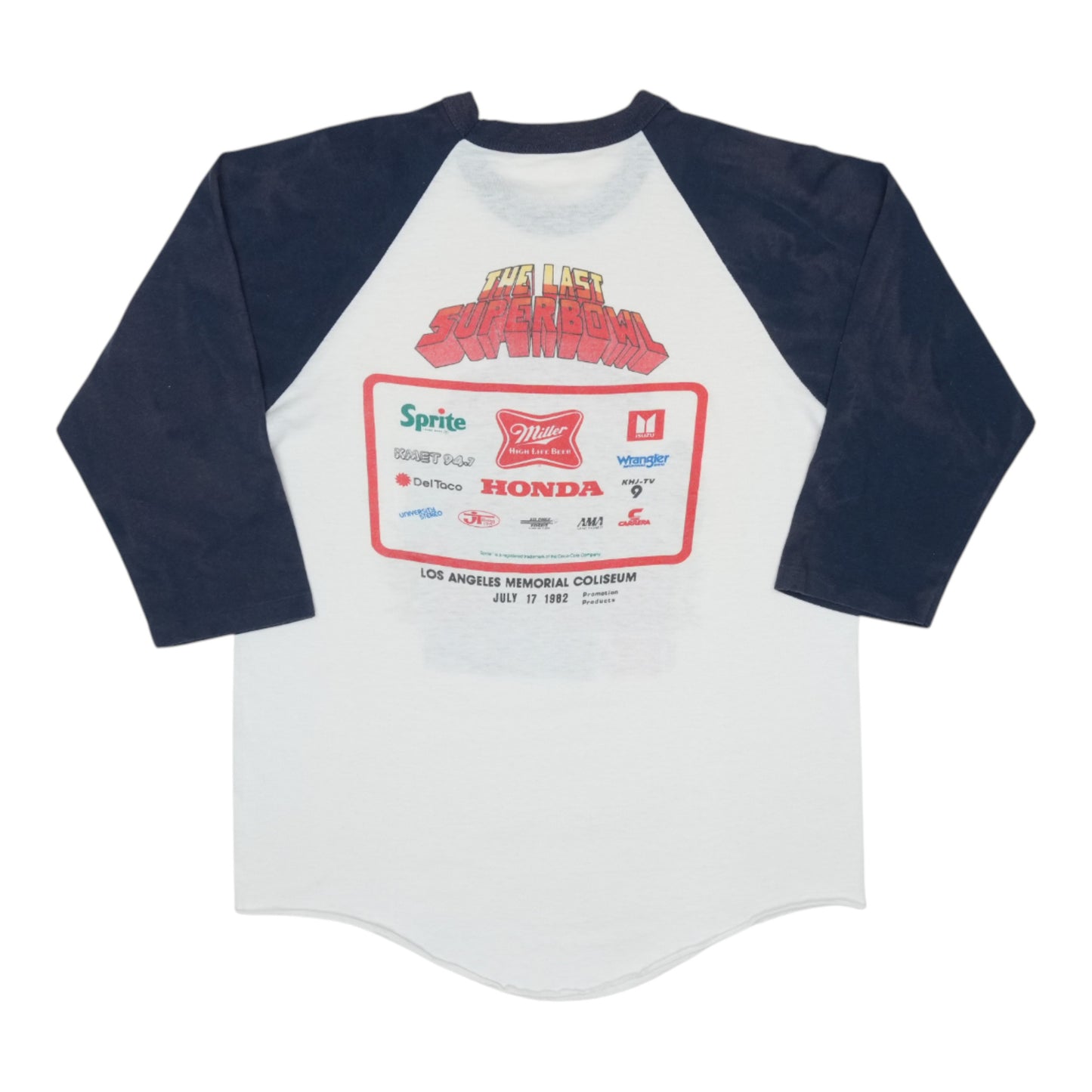 1982 Super Bowl Of Motocross Jersey Shirt