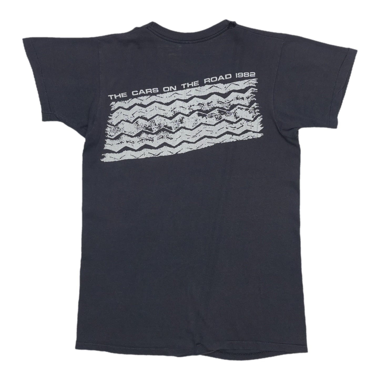 1982 The Cars On The Road Tour Shirt Back