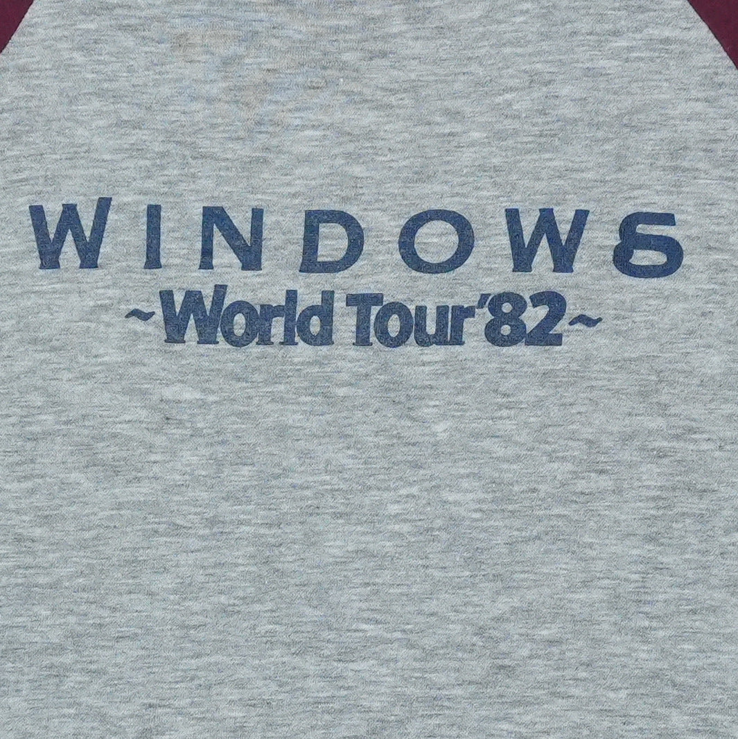 1982 The Charlie Daniels Band Windows World Tour Raglan Shirt