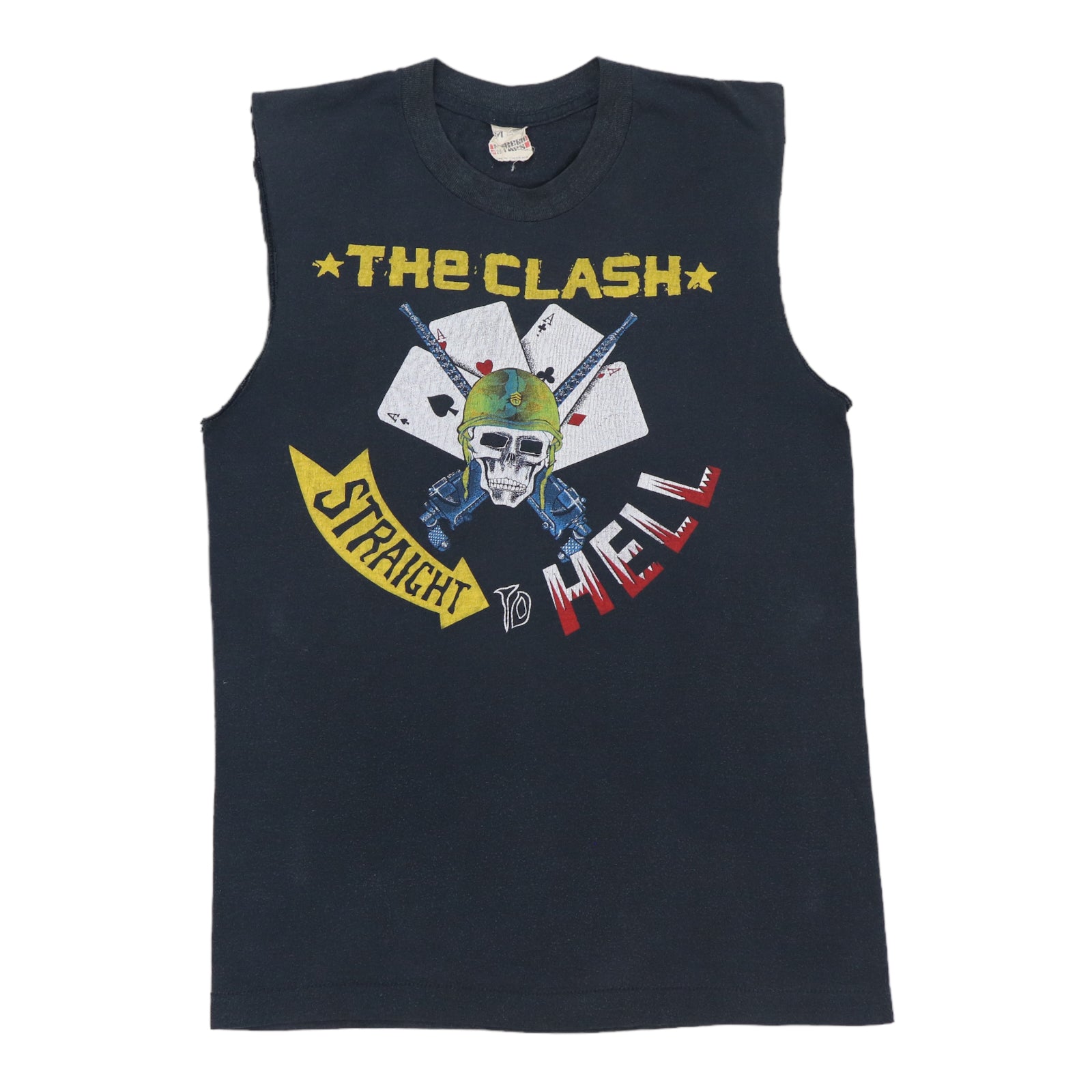 1982 The Clash Combat Rock Straight To Hell Shirt