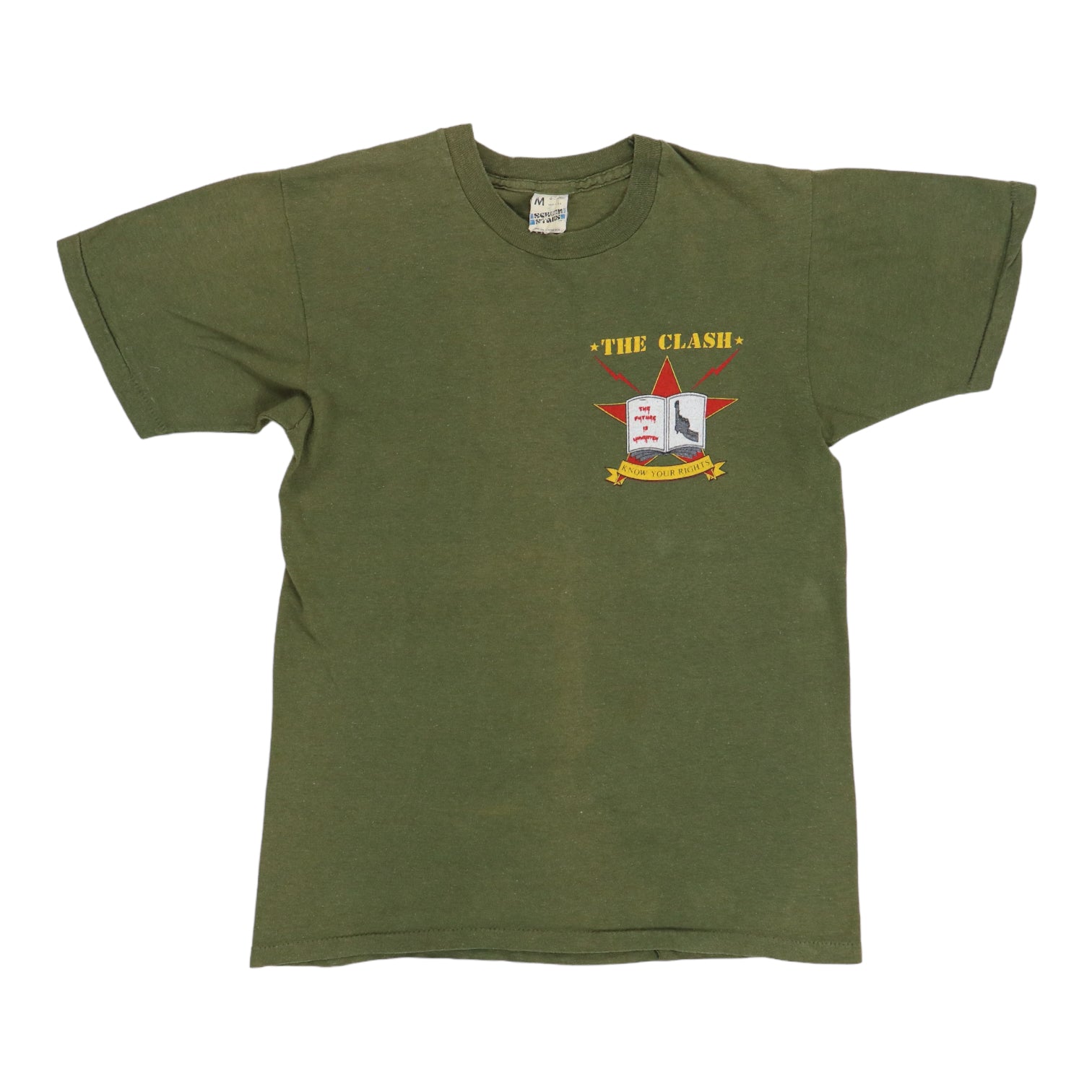 1982 The Clash Combat Rock Tour Shirt | Authentic Vintage Tee