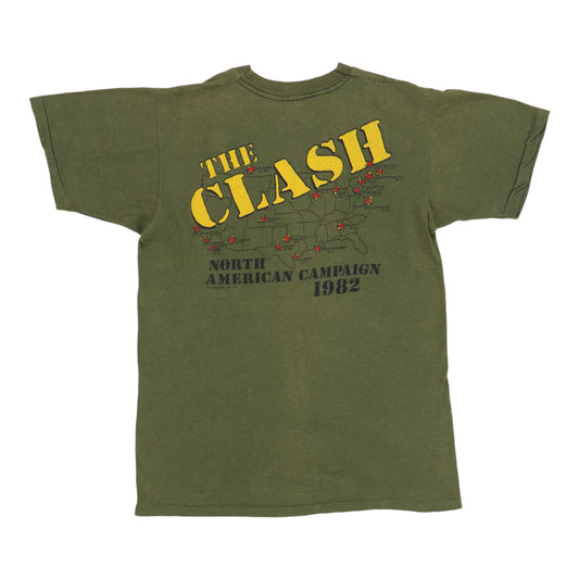 1982 The Clash Combat Rock Tour Shirt