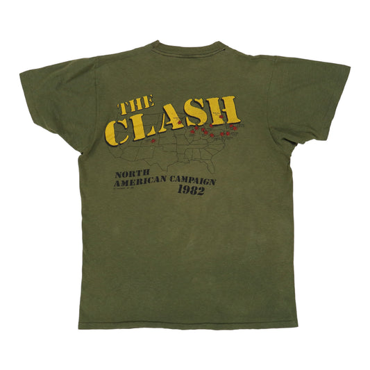 1982 The Clash Know Your Rights Tour Shirt