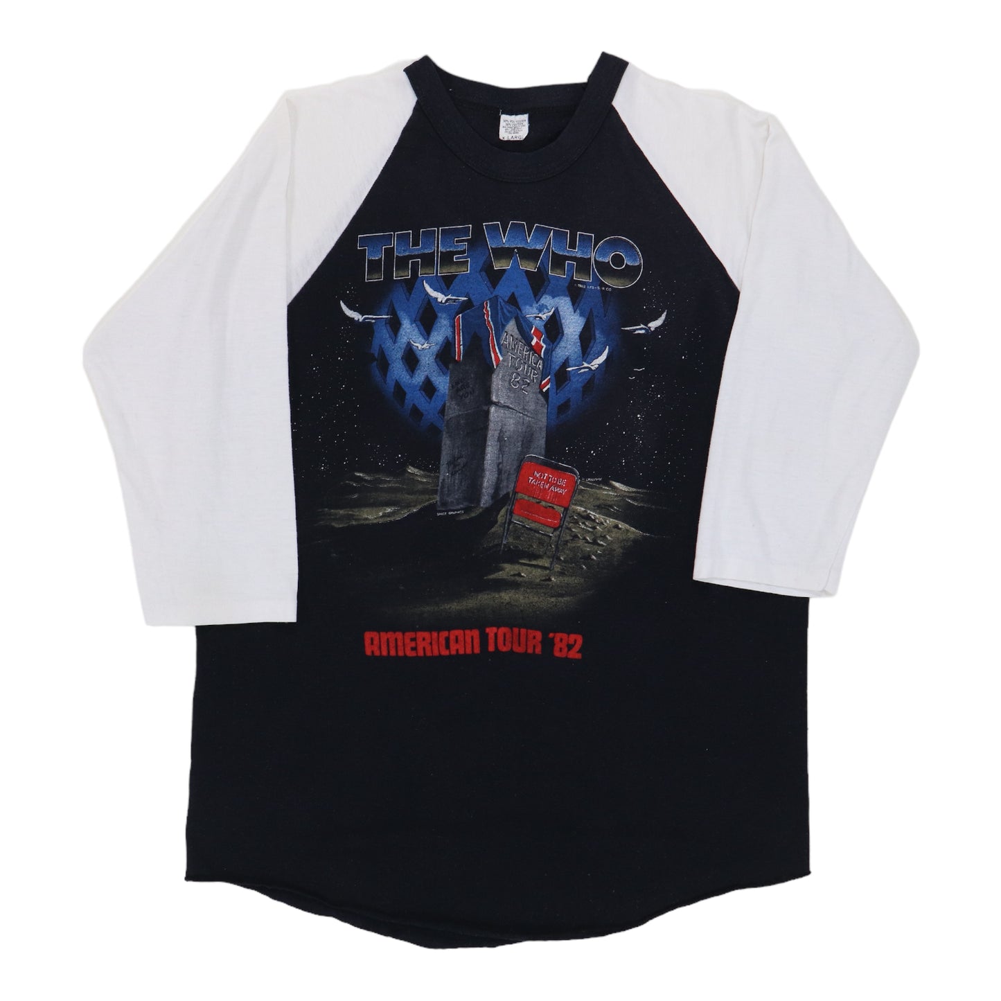 1982 The Who North American Tour Jersey Shirt