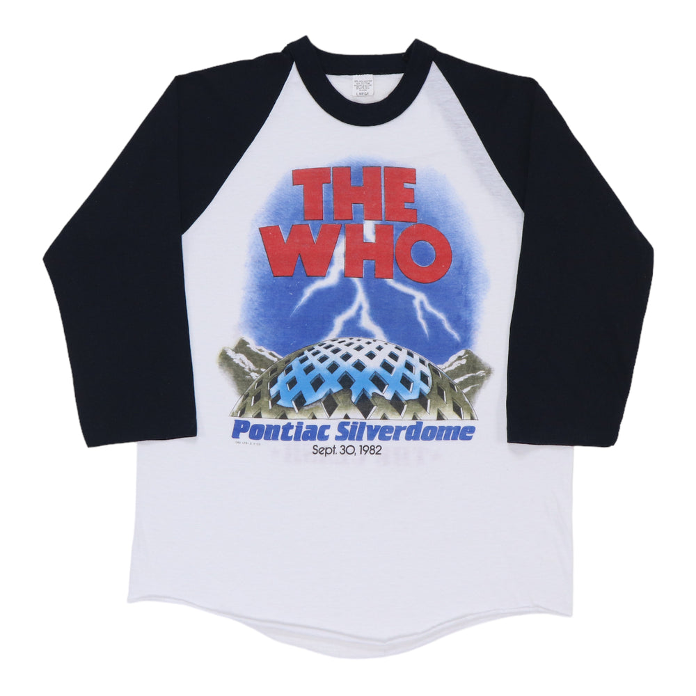 1982 The Who The Clash Tour Jersey Shirt