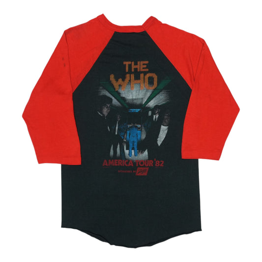 1982 The Who Tour Jersey Shirt Back
