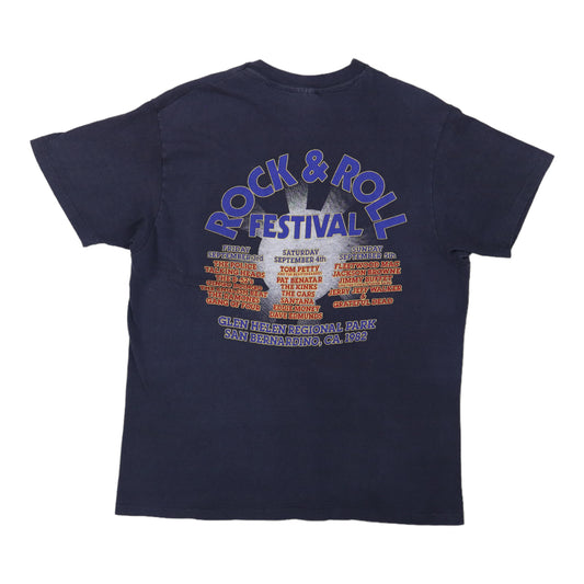 1982 Us Festival Concert Shirt Back