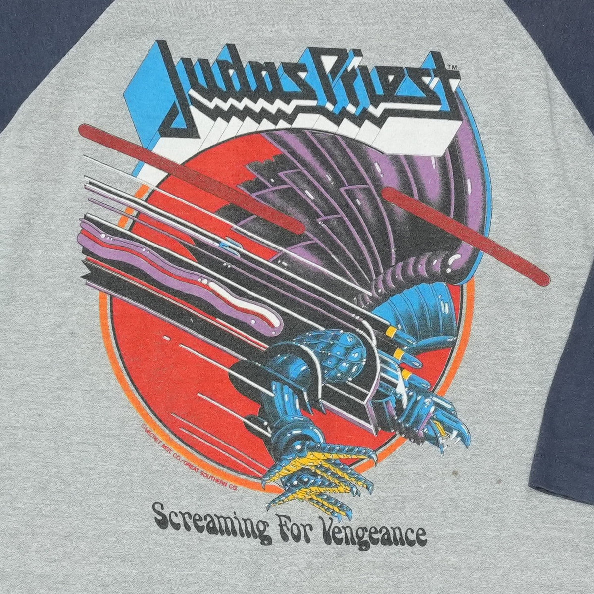 1982 Judas Priest Screaming For Vengeance World Tour Jersey