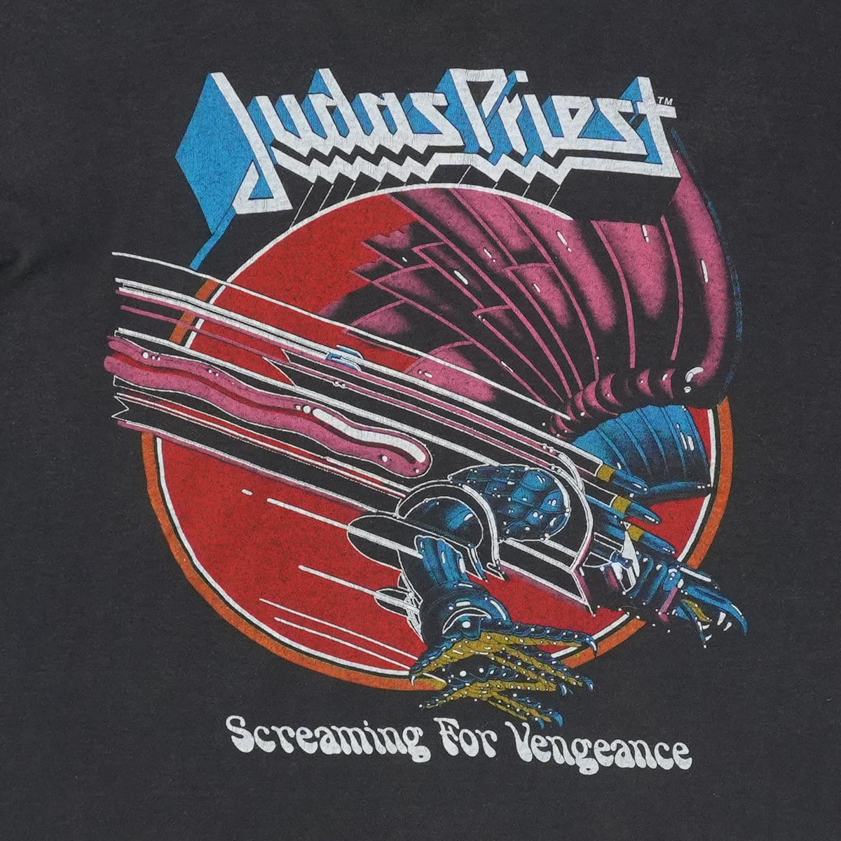 1982 Judas Priest Screaming For Vengeance World Tour Shirt