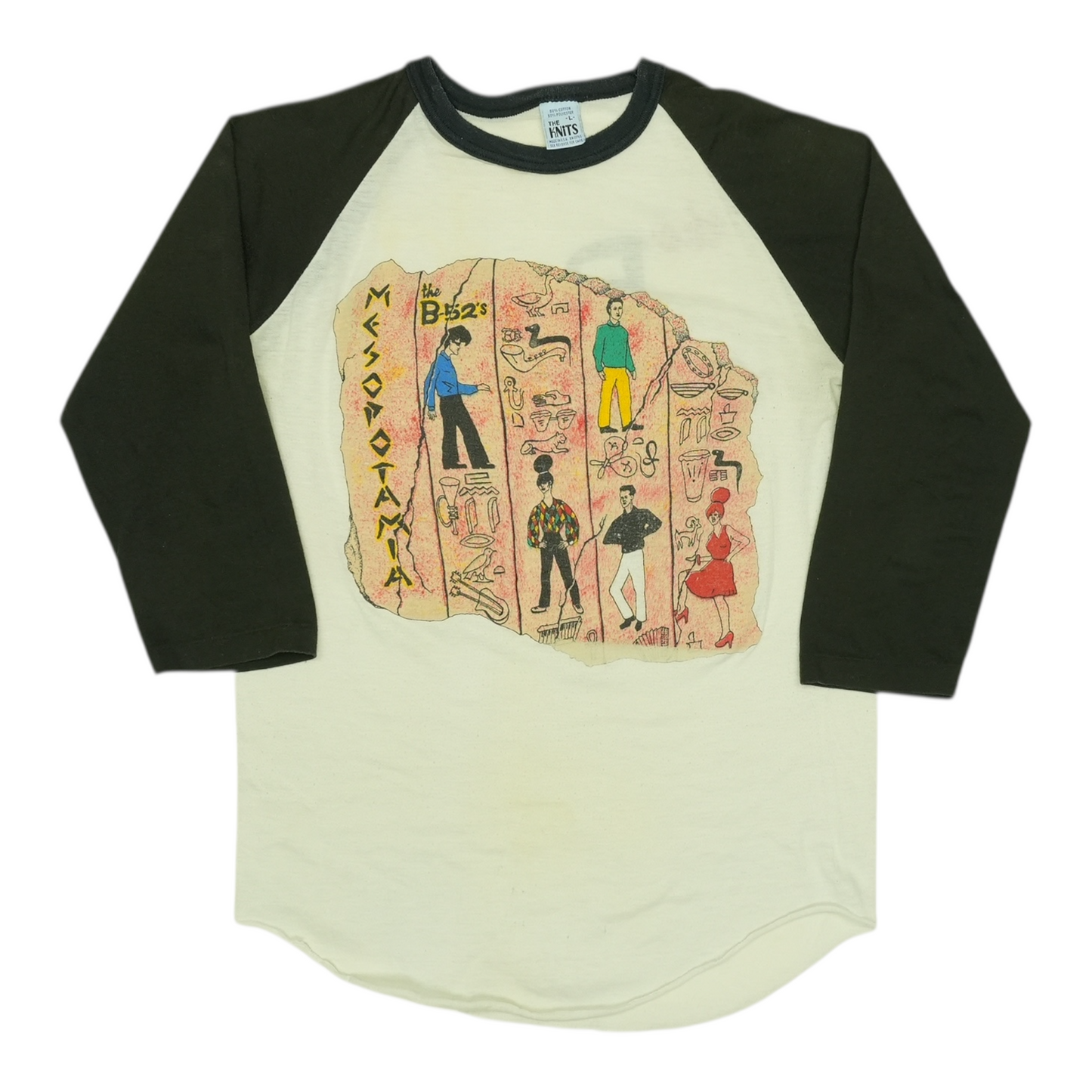 1982 B-52's Meso-Americans Tour Jersey Shirt