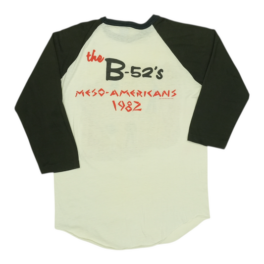 1982 B-52's Meso-Americans Tour Jersey Shirt Back