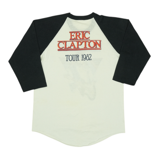 1982 Eric Clapton Tour Jersey Shirt Back