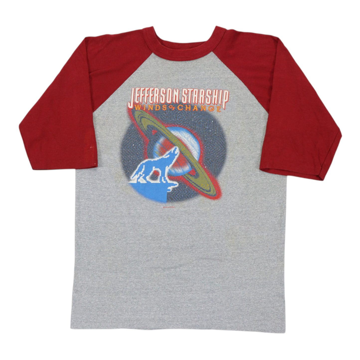 1982 Jefferson Starship Winds Of Change Tour Jersey Shirt