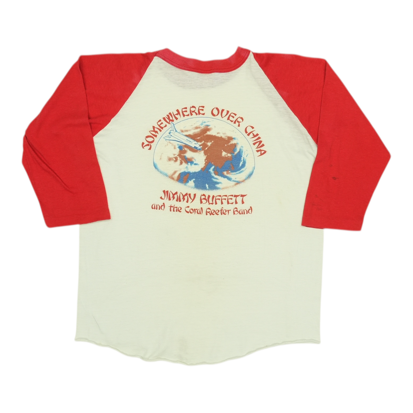 1982 Jimmy Buffett Somewhere Over China Tour Jersey Shirt