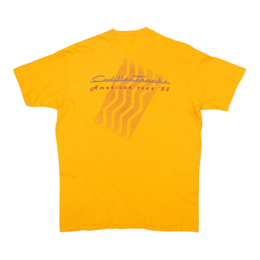 1982 Jimmy Hall Cadillac Tracks Tour Shirt Back