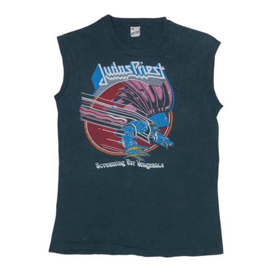 1982 Judas Priest Screaming For Vengeance Tour Sleeveless Shirt