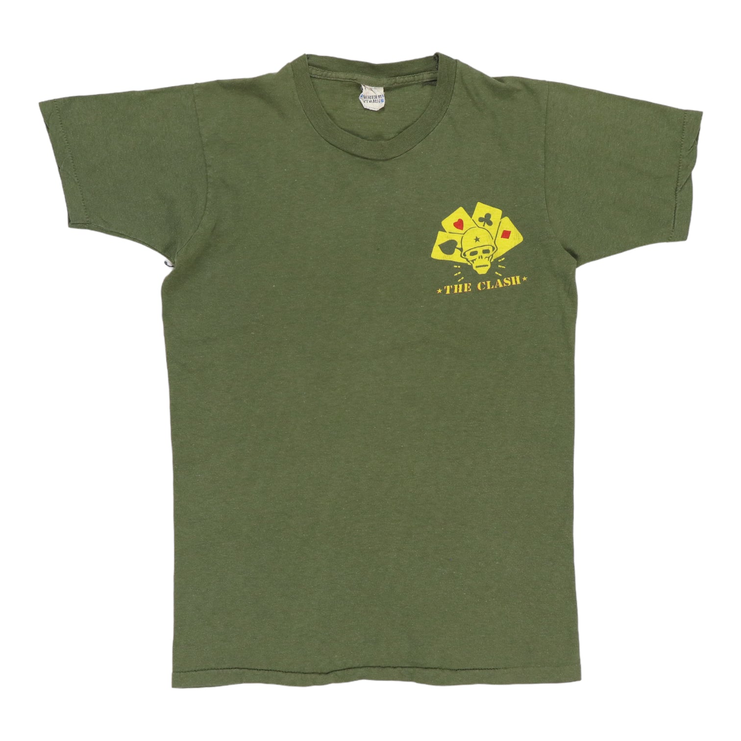 1982 The Clash Combat Rock Tour Shirt | Authentic Vintage Tee