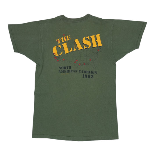 1982 The Clash Combat Rock Tour Shirt