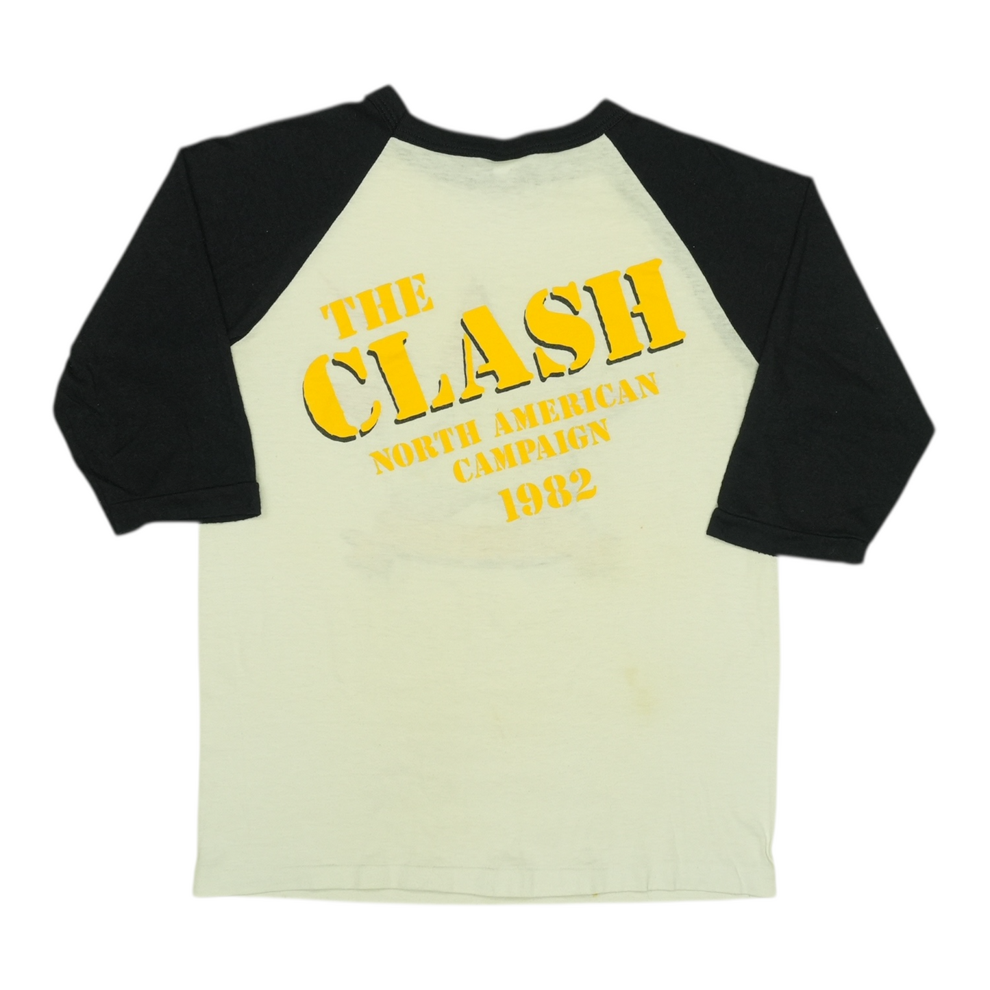 1982 The Clash Know Your Rights Tour Jersey Shirt