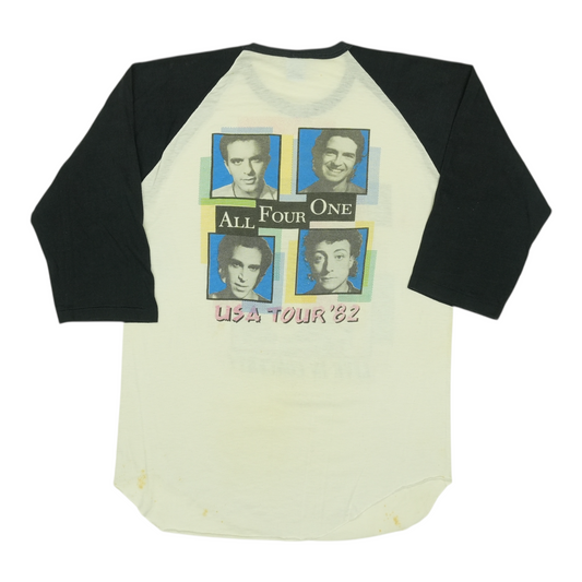 1982 The Motels All Four One Tour Jersey Shirt Back