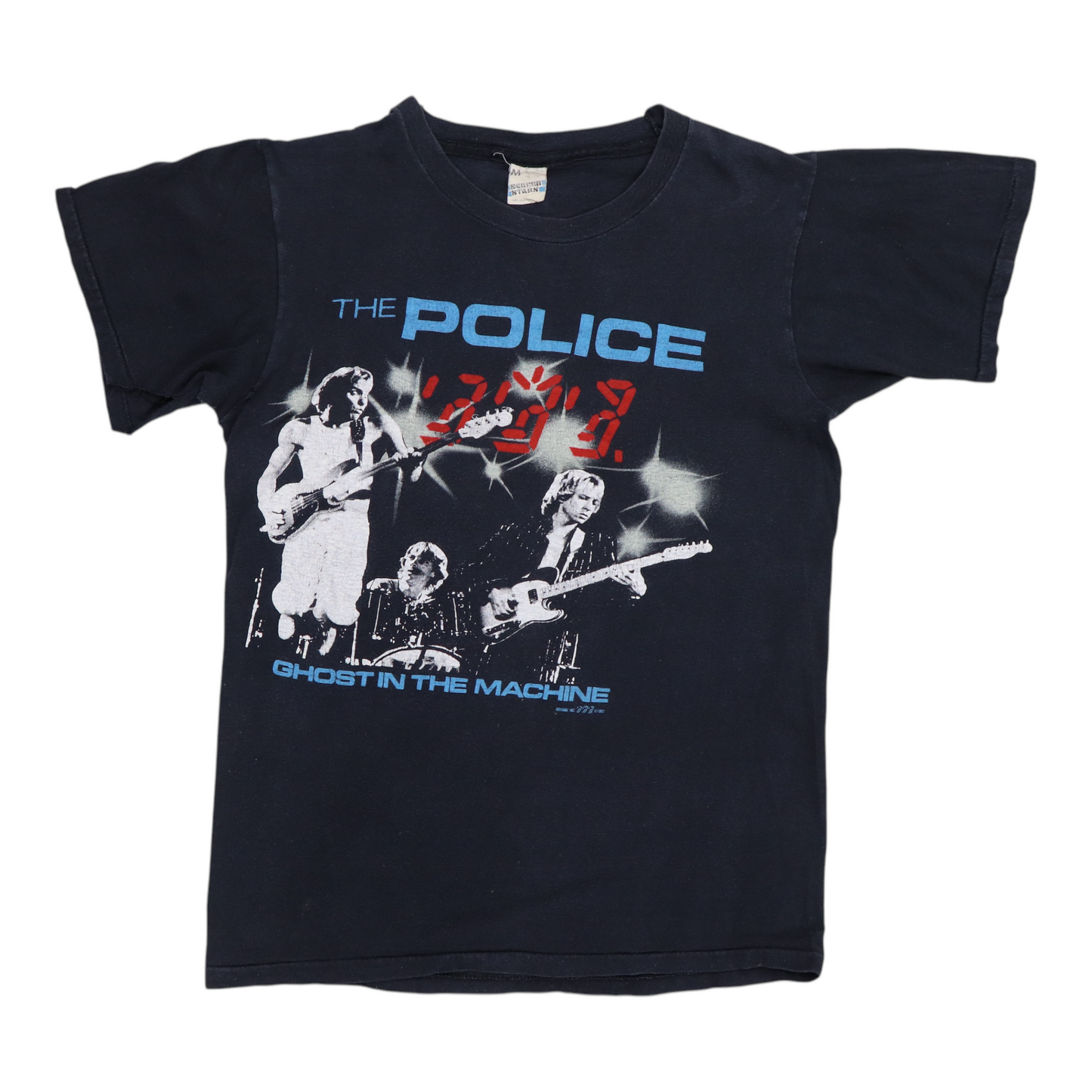 1982 The Police Ghost In The Machine Tour Shirt