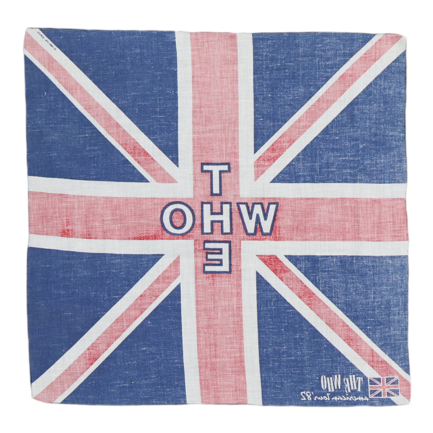 1982 The Who American Tour Bandana
