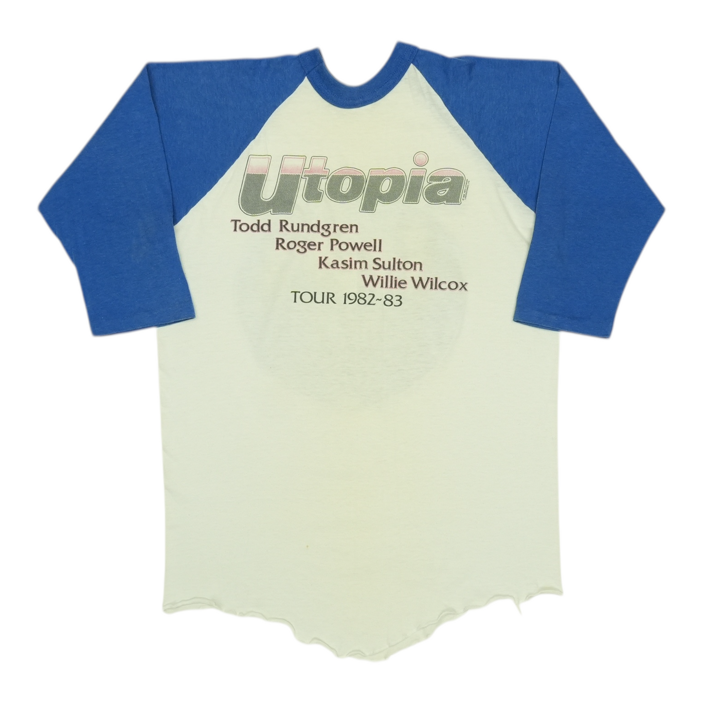 1982 Utopia Todd Rundgren Tour Jersey Shirt