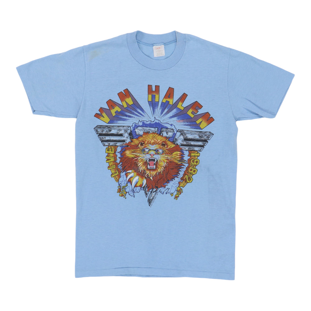 1982 Van Halen The Forum Sold Out Concert Shirt