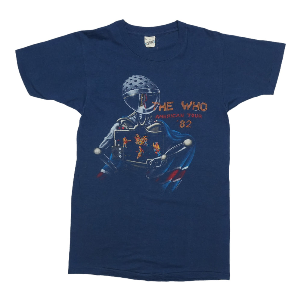 1982 The Who American Tour Shirt Front