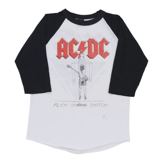 1983 ACDC Flick Of The Switch Tour Jersey Shirt