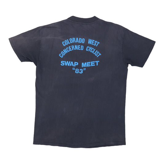 1983 Brothers In The Wind Motorcycle Shirt Back