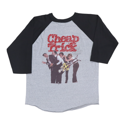 1983 Cheap Trick Next Position Please Tour Jersey Shrit Back