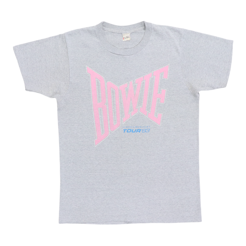 1983 David Bowie Serious Moonlight Tour Shirt