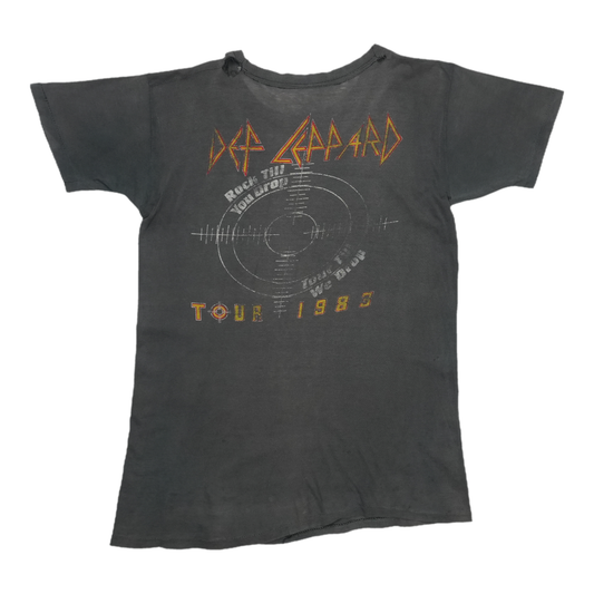 1983 Def Leppard Pyromania Tour Shirt Back