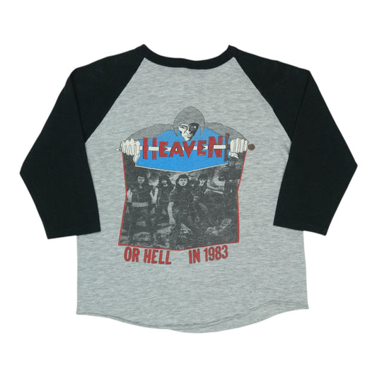 1983 Heaven or Hell Tour Jersey Shirt Back